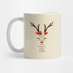 Dasher Dancer Mug